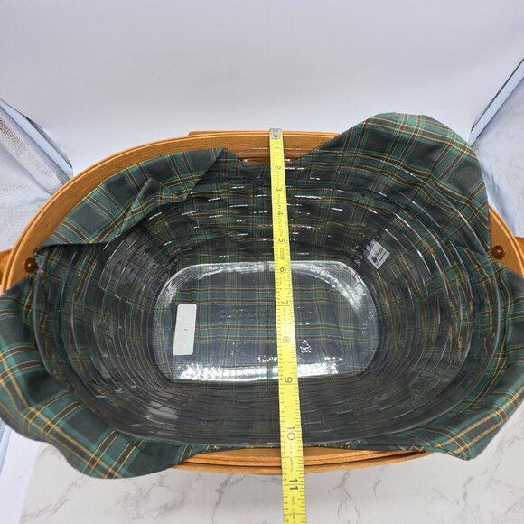 Longaberger 1995 Tradition Collection Large Family Basket Fabric Liner Protector - Picture 6 of 8